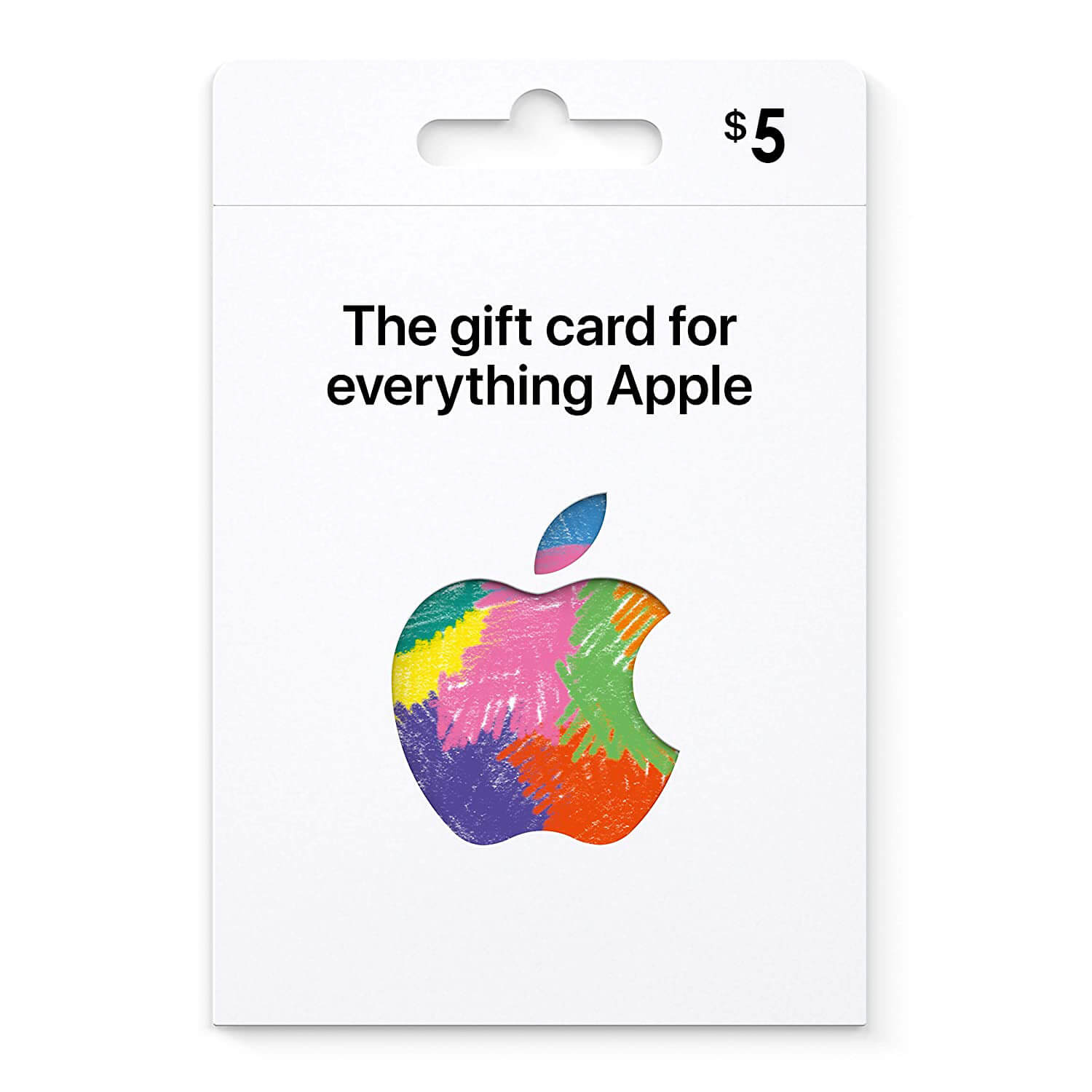 گیفت کارت اپل 5 دلاری آمریکا